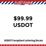 usdot number decal