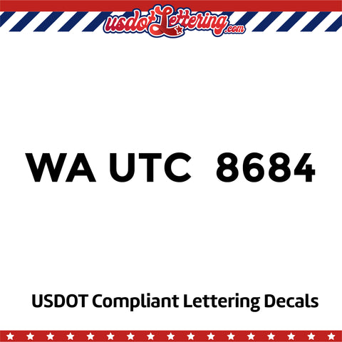 wa utc decal