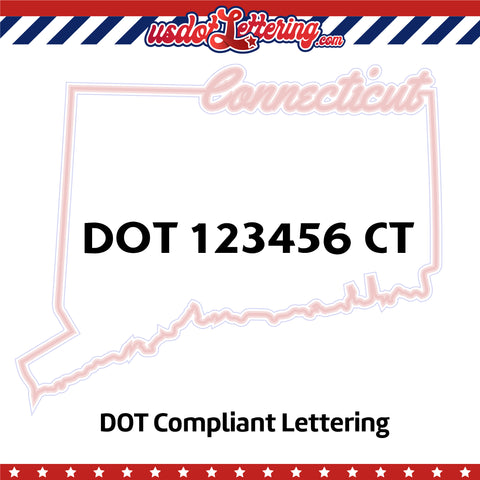 usdot decal Connecticut