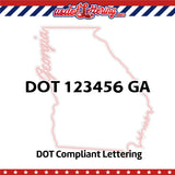 usdot decal georgia