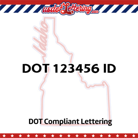 usdot decal idaho