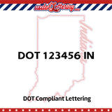 usdot decal indiana