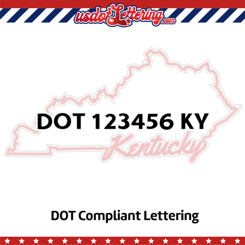 usdot decal kentucky