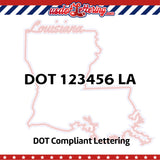 usdot decal Louisiana