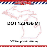 usdot decal michigan