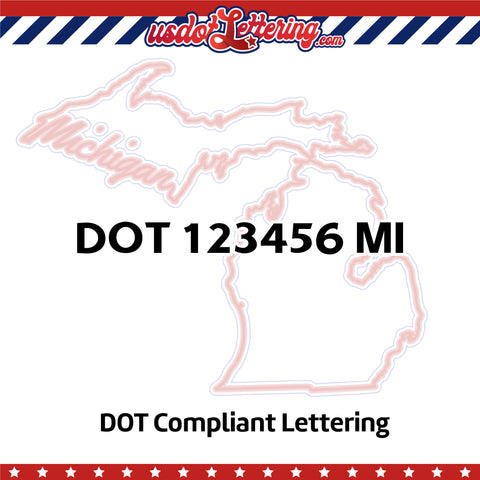 usdot decal michigan