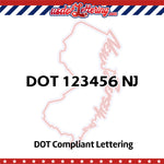 usdot decal new jersey