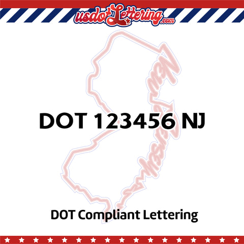 usdot decal new jersey