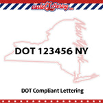 usdot decal new york