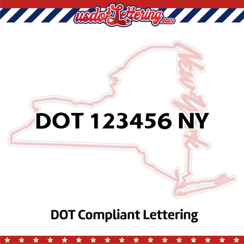 usdot decal new york