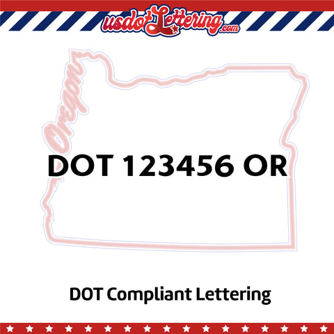 usdot decal oregon