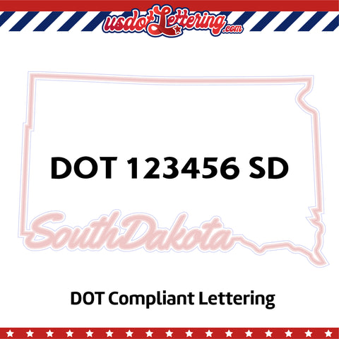 usdot decal south dakota