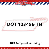 usdot decal Tennessee