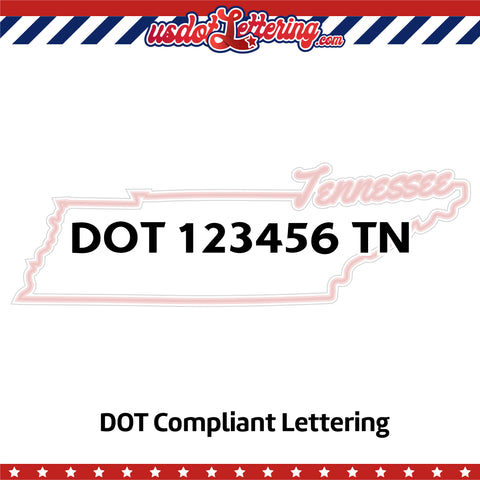 usdot decal Tennessee