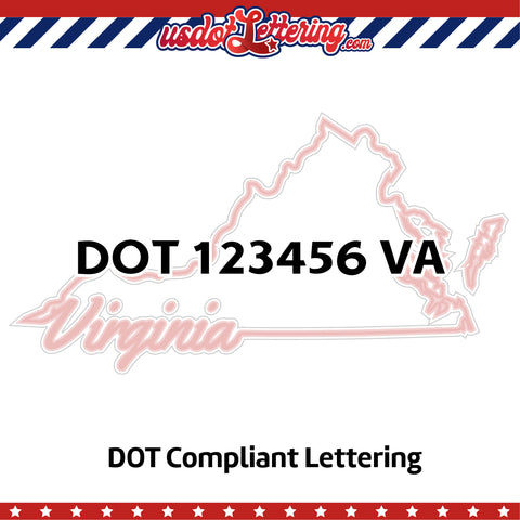 usdot decal virginia