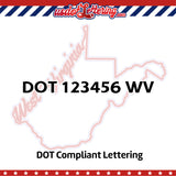 usdot decal west virginia